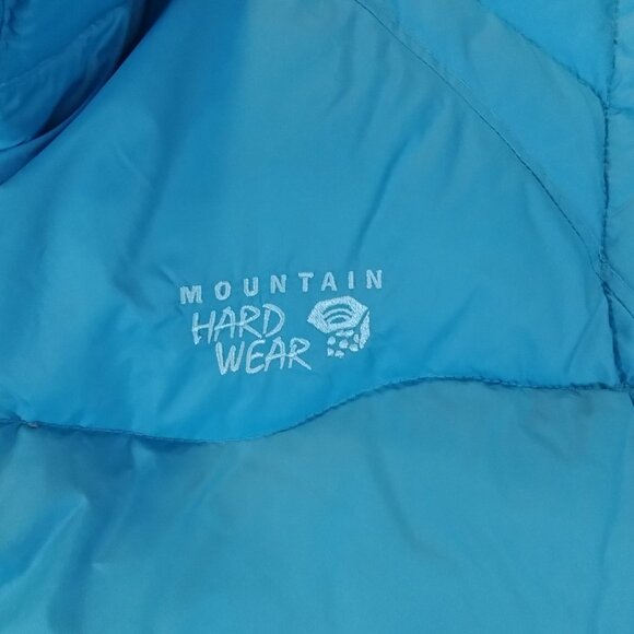 Mountain Hardwear Down Puffer Vest Blue Sz L - Picture 3 of 11
